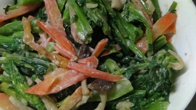 今週ののらぼう菜