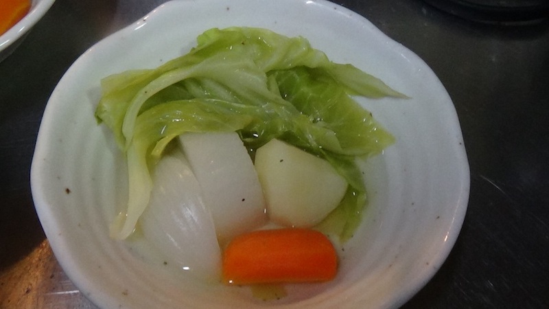 ベジタリアンの野菜スープ