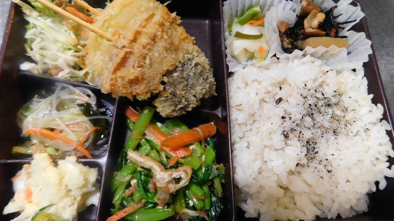 くるま麩と野菜の串揚げ