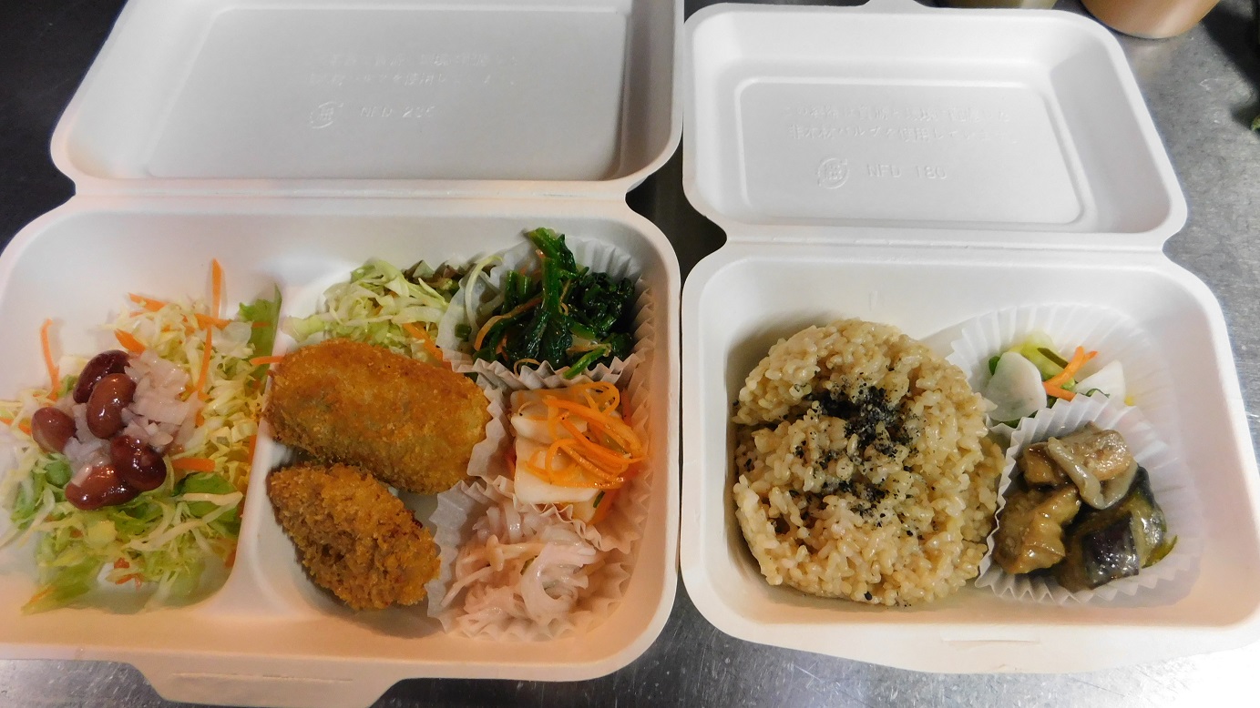 ベジタリアンランチのお弁当