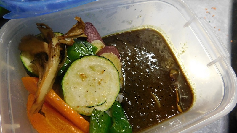 カレーのお持ち帰り