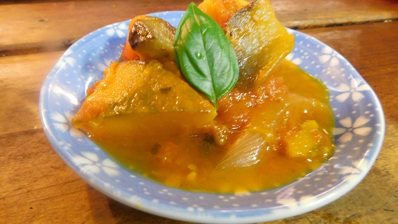 夏野菜のトマト煮