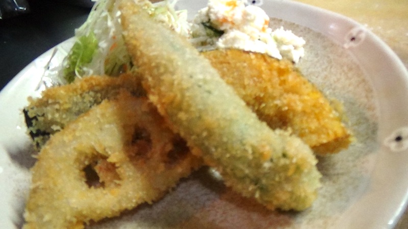 野菜のフライ