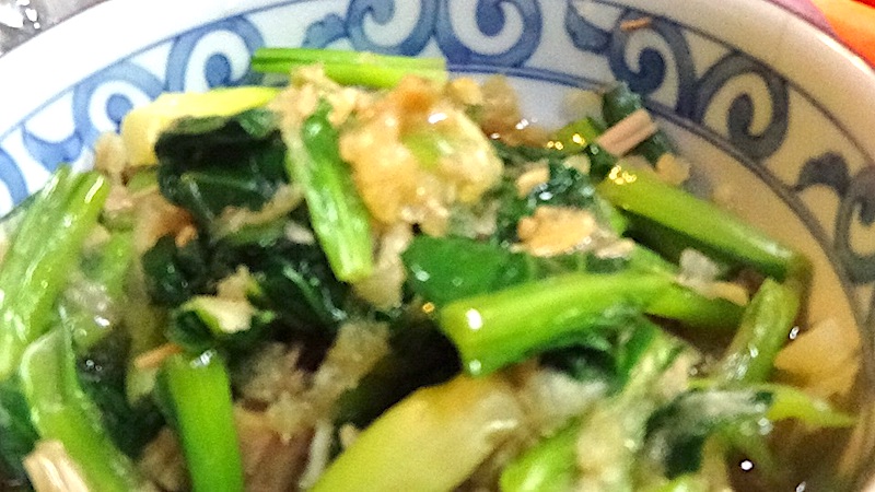 小松菜のおろし和え