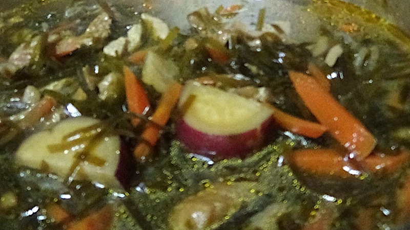 すき昆布の煮物