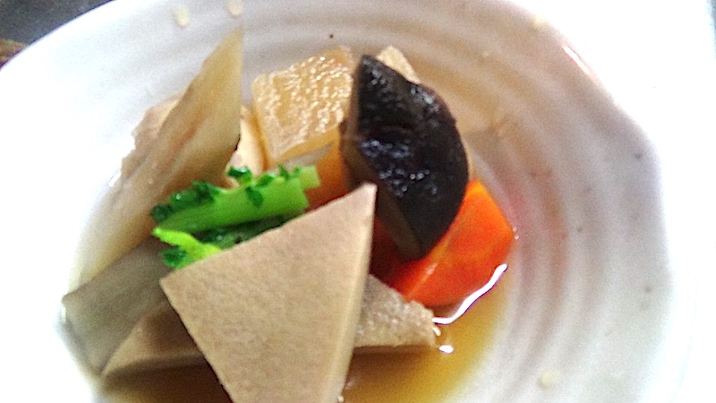 高野豆腐と野菜の煮物