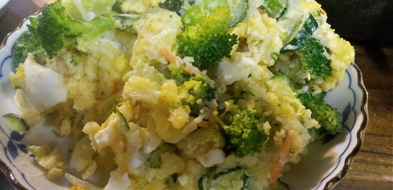 ブロッコリーポテトサラダ