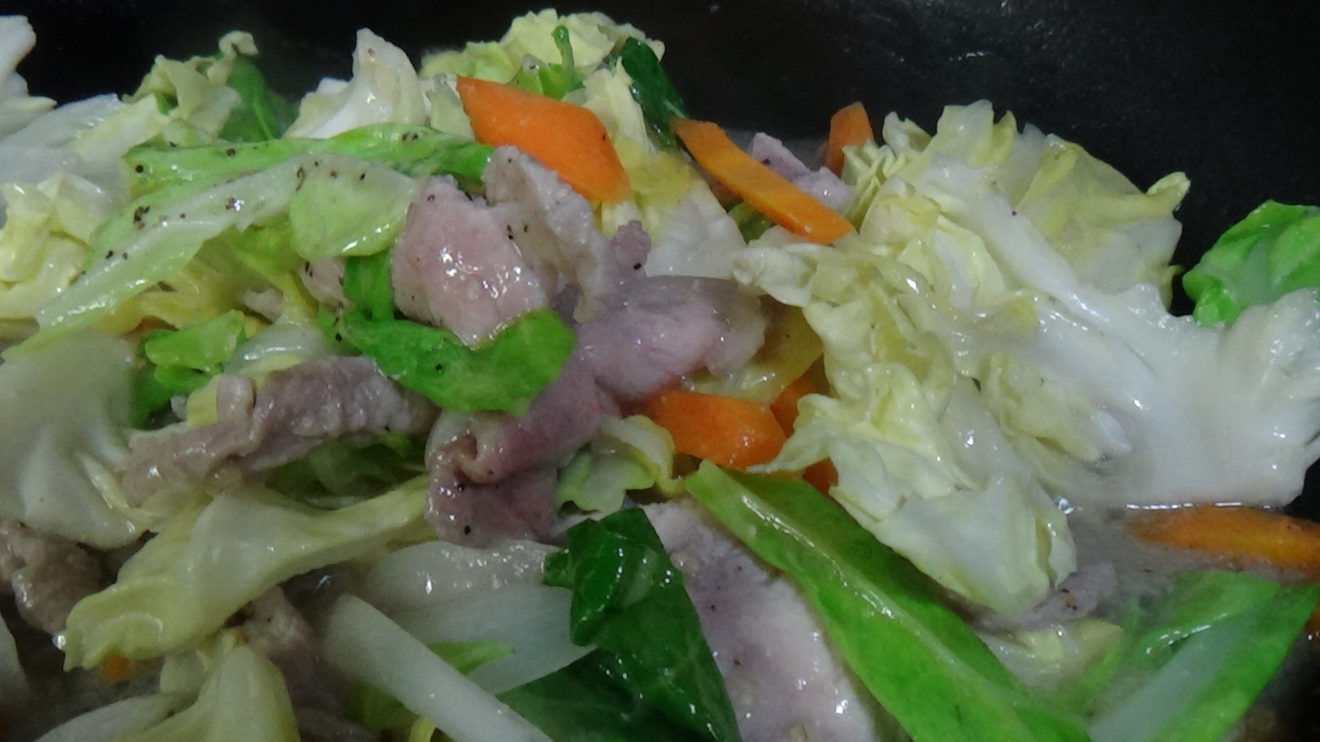 春キャベツで塩麹焼き