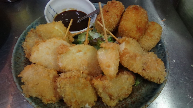 串揚げとコロッケ
