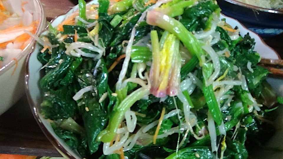 ほうれん草のナムル