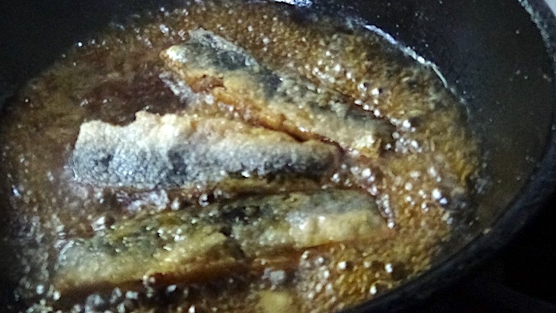 いわしの蒲焼風