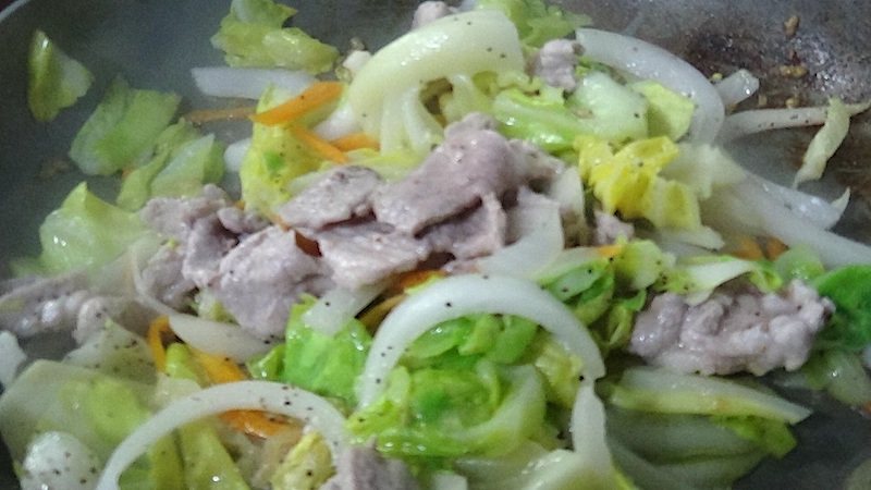 丹沢高原豚の塩麴焼き