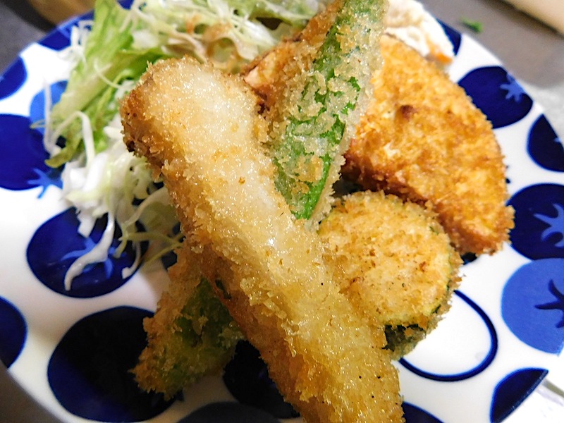 夏野菜のフライ