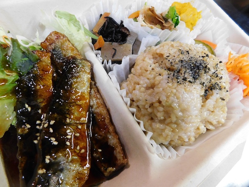 いわしの蒲焼風弁当